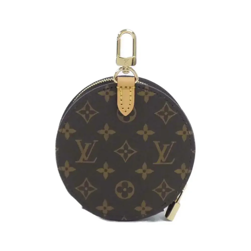 LOUIS VUITTON Brown Monogram Pouch